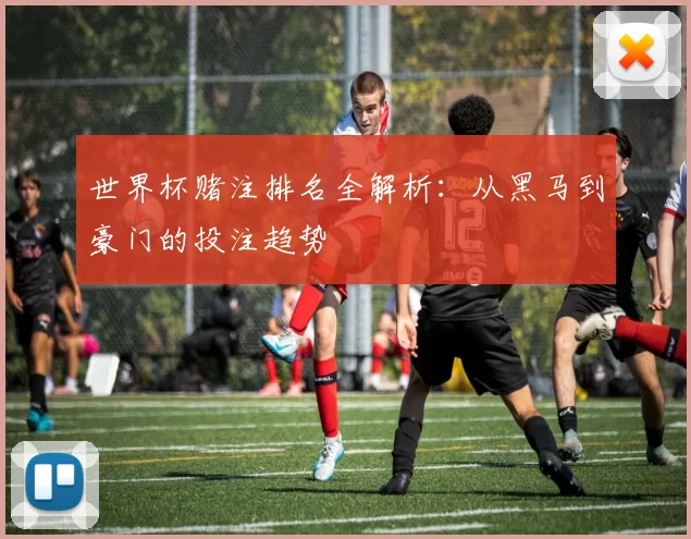 世界杯赌注排名全解析:从黑马到豪门的投注趋势